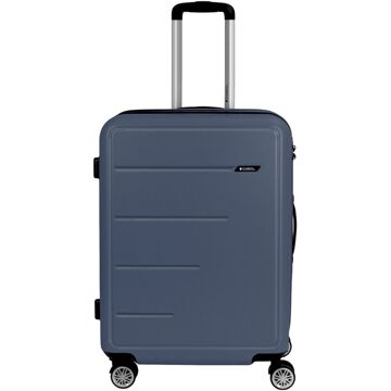 Gabol Future Plus Trolley 66 azul marino hardcase koffer Blauw - H 66 x B 47 x D 27 cm