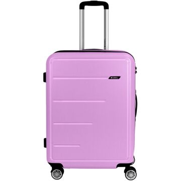 Gabol Future Plus Trolley 66 rosa hardcase koffer Roze - H 66 x B 47 x D 27 cm