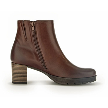 Gabor Elegante Leren Enkellaars met Luchtkamerzool Gabor , Brown , Dames - 40 Eu,38 1/2 Eu,40 1/2 Eu,37 1/2 Eu,42 EU