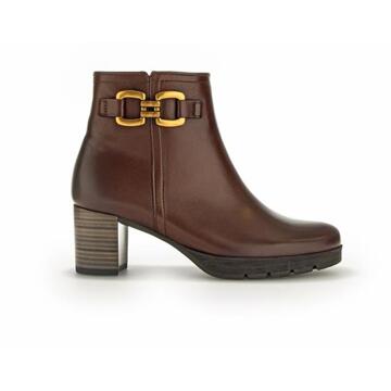 Gabor Elegante Leren Enkellaars met Luchtkamerzool Gabor , Brown , Dames - 40 Eu,38 1/2 Eu,40 1/2 Eu,37 1/2 Eu,42 EU