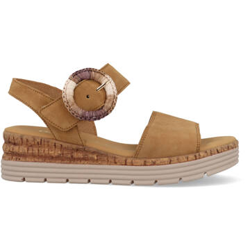 Gabor Sandalen Plat Cognac - 37