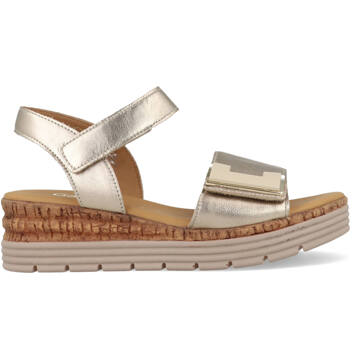 Gabor Sandalen Plat Goudkleur - 38