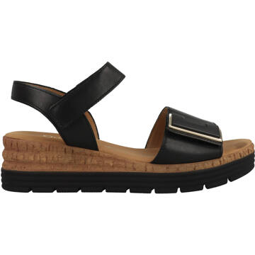Gabor Sandalen Plat Zwart - 40