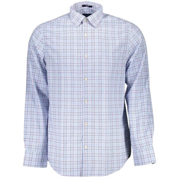 Gant Elegante lichtblauwe overhemd met lange mouwen Gant , Blue , Heren - S