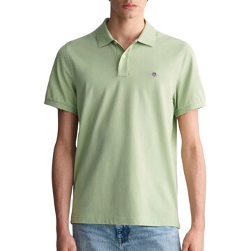 Gant Polo Shirts Gant , Green , Heren - 2Xl,Xl,L,M,3Xl