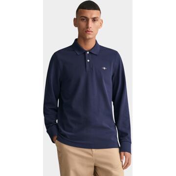 Gant Rugger Pique Polo Donkerblauw - M