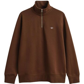 Gant Shield Half Zip Sweater Heren - XL