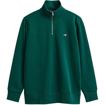 Gant Shield Half Zip Sweater Heren - XXL