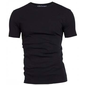 Garage 301 - T-shirt 1-pack Semi Body Fit Ronde Hals Black - XL