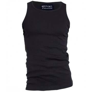 Garage 401 - Singlet 1-pack Semi Body Fit Singlet Zwart - XL