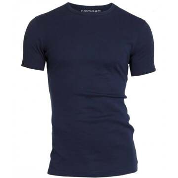 Garage T-shirt 1-pack Semi Body Fit Ronde Hals Navy (0301N)