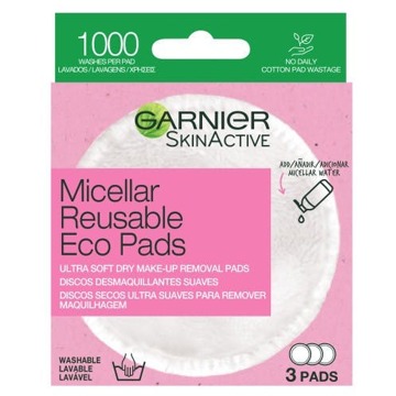 Garnier Micellair Herbruikbare Make-up-remover Eco Pads