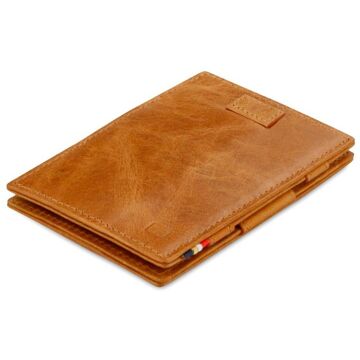 Garzini Cavare Magic Wallet Brushed Cognac