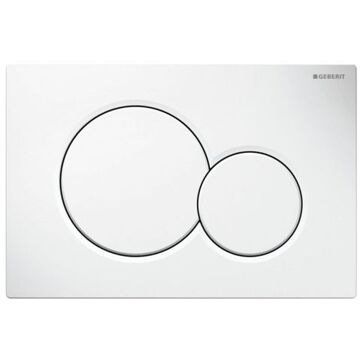 Geberit Sigma 01 Bedieningsplaat - Wit