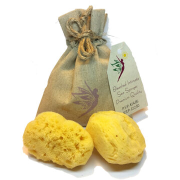 Gebleekte zeespons - tampons voor een duurzame menstruatie - natuurtampons