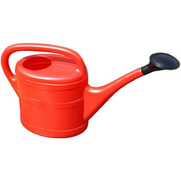 Geli Gieter - rood - kunststof - afneembare broeskop - 10 liter - Gieters
