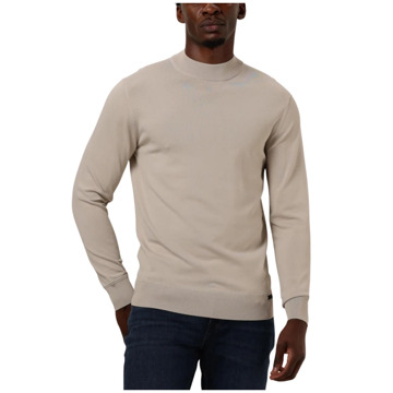 Genti Beige Stijlvolle Herentrui Genti , Beige , Heren - Xl,L