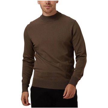 Genti Bruine Stijlvolle Trui voor Mannen Genti , Brown , Heren - Xl,L,M,S