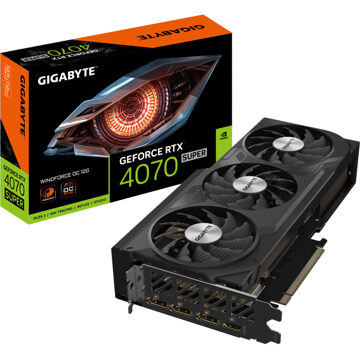 Gigabyte Grafische kaart - GeForce RTX 4070 SUPER WINDFORCE OC 12G