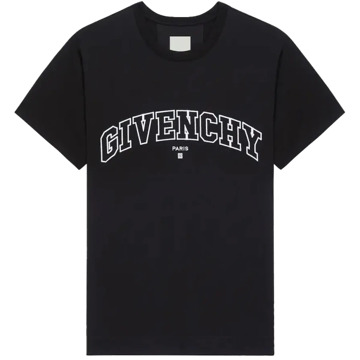 Givenchy College T-shirt Givenchy , Black , Heren - Xl,M,S