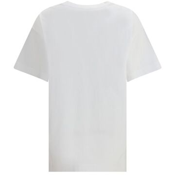 Givenchy Logo Grafisch T-shirt met Korte Mouwen Wit