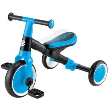 Globber LERENDE TRIKE 2in1, lichtblauw