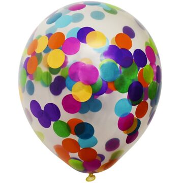 globos Confetti Ballonnen No. 24 Zakje A 3 Stuks multi