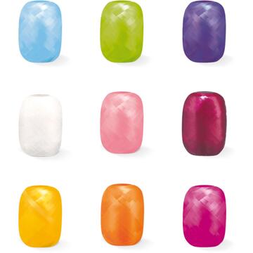 globos Krullint 20mx5mm pak a 24 rolletjes verschillende