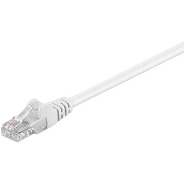 Goobay CAT5E Netwerkkabel - RJ45 - Wit - 30 m
