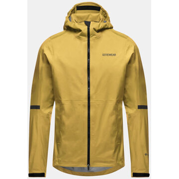 Gore Wear Lupra Gore-Tex Hooded Hardshell Fietsjas Bruin - M