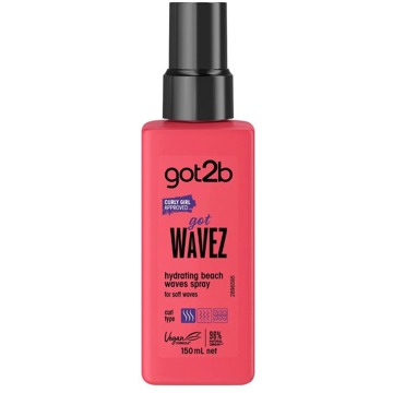 Got2B Zoutwaterspray got2b Got Curlz Beach Wave Spray 150 ml