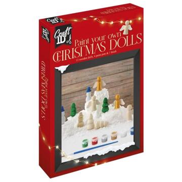 Grafix Craft ID Verf je eigen kerstpoppetjes