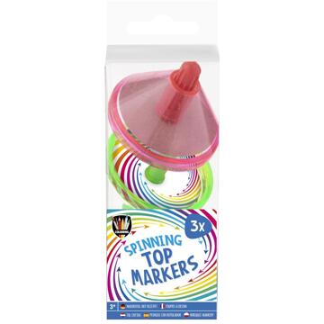 Grafix Spinning Top Markers 3 stuks verschillende
