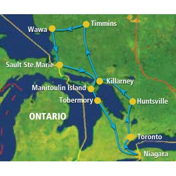 Great Lakes Treasures (17 dagen)