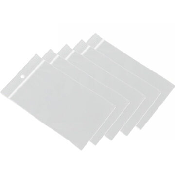 Gripzakjes - 100x st - transparant - 40 x 60 mm/4 x 6 cm - verpakkingszakjes