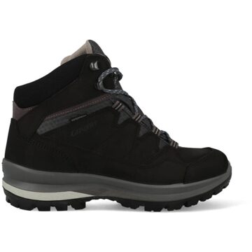 Grisport Bari Mid zwart wandelschoenen dames (a) (14129-01)