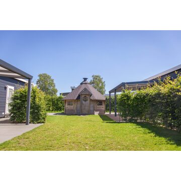 Groepsaccommodatie voor maximaal 12 personen met grillhuis op vakantiepark in Voorthuizen