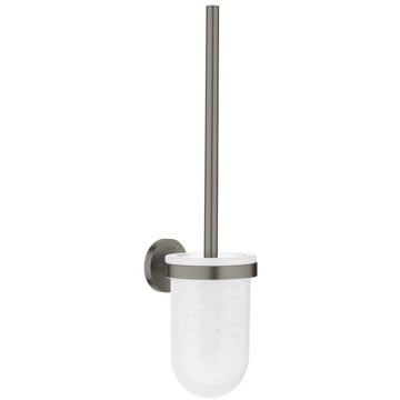 GROHE Essentials Toiletborstelset Zwart