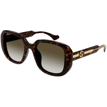 Gucci Gg1557Sk 002 Sunglasses Gucci , Brown , Dames - 54 MM