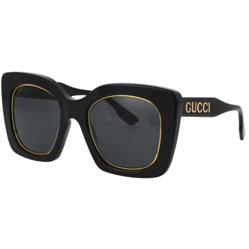 Gucci Stijlvolle zonnebril Gg1151S Gucci , Black , Dames - 51 MM