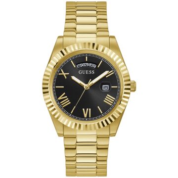 Guess Connoisseur Goud Roestvrij Stalen Horloge Guess , Yellow , Heren - ONE Size