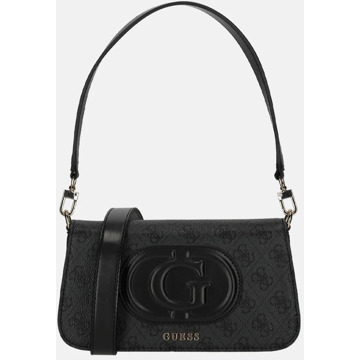 Guess Mini-Schoudertas Eco Mietta 4G-Logo Zwart multi - T/U