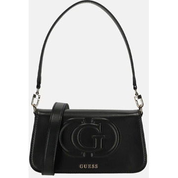 Guess Mini-Schoudertas Eco Mietta Zwart - T/U