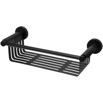 Haceka Badkamerrekje Haceka Kosmos 34,7 x 13,3 cm Mat Zwart Haceka