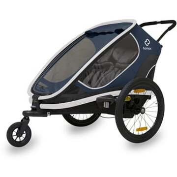 HAMAX Fietskar Outback met rugleuningverstelling Navy Blue 2022 Blauw