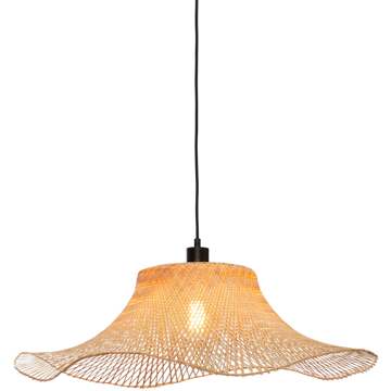 Hanglamp Ibiza - Bamboe - 65x65x20cm Bruin