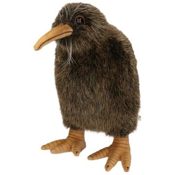 Hansa Pluche kiwi vogel - knuffeldier - 20 cm - vogel knuffeldieren
