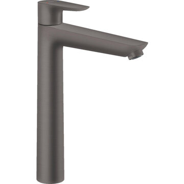 hansgrohe Talis E ééngreeps wastafelmengkraan 240 met pop-up afvoergarnituur Brushed Black Chrome