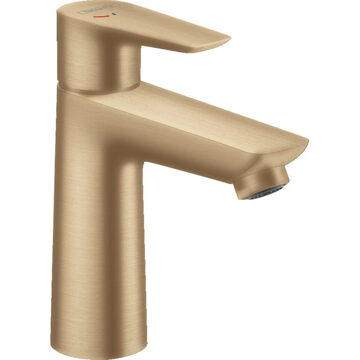hansgrohe Wastafelmengkraan Talis E 110 Eengreeps CoolStart Zonder Afvoer Geborsteld Brons