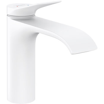 hansgrohe Wastafelmengkraan Vivenis Eengreeps 110 Zonder Afvoer Mat Wit